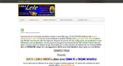 Desktop Screenshot of lelepuglia.it