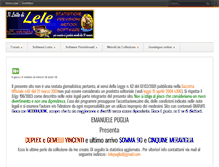 Tablet Screenshot of lelepuglia.it